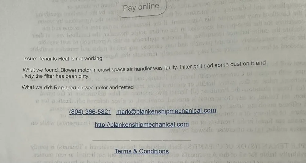 Slide of Blankenship Mechanical