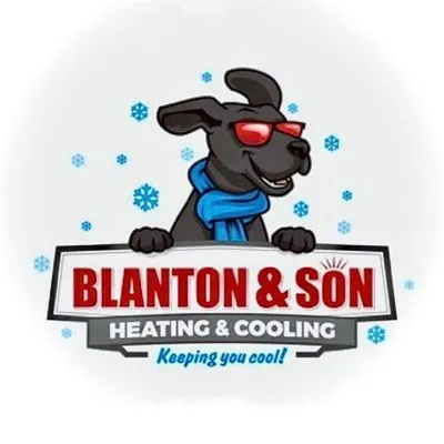 Blanton & Son Heating and Cooling Logo