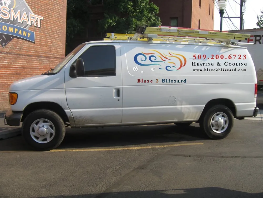 Slide of Blaze 2 Blizzard Heating and Cooling