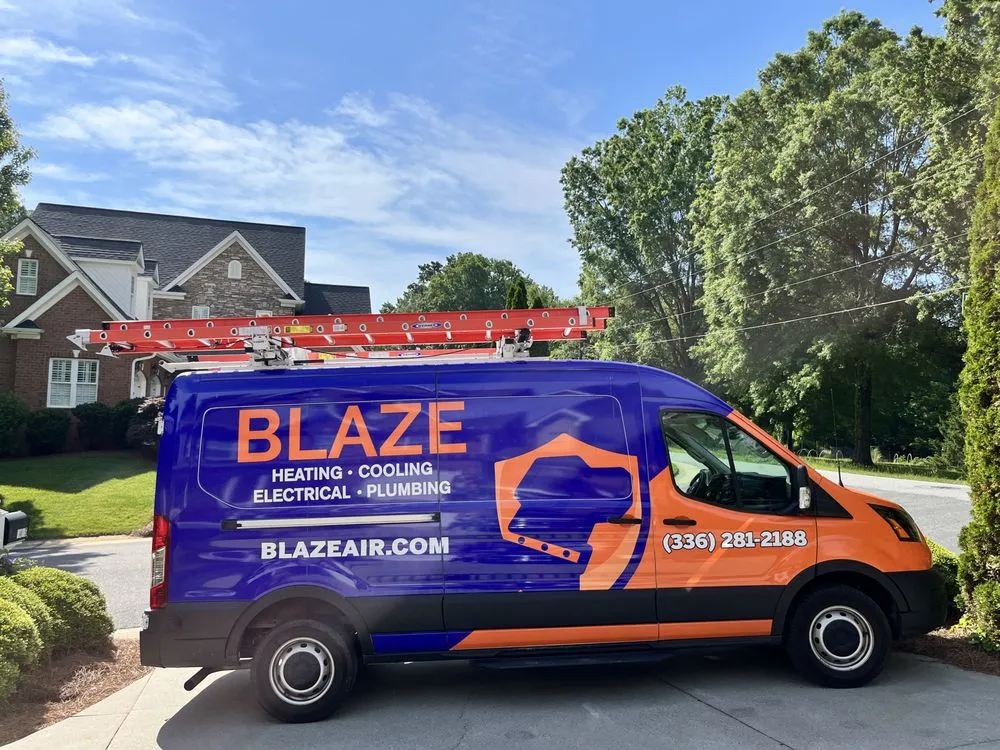 Slide of Blaze Heating, Cooling, Electrical & Plumbing - Triad