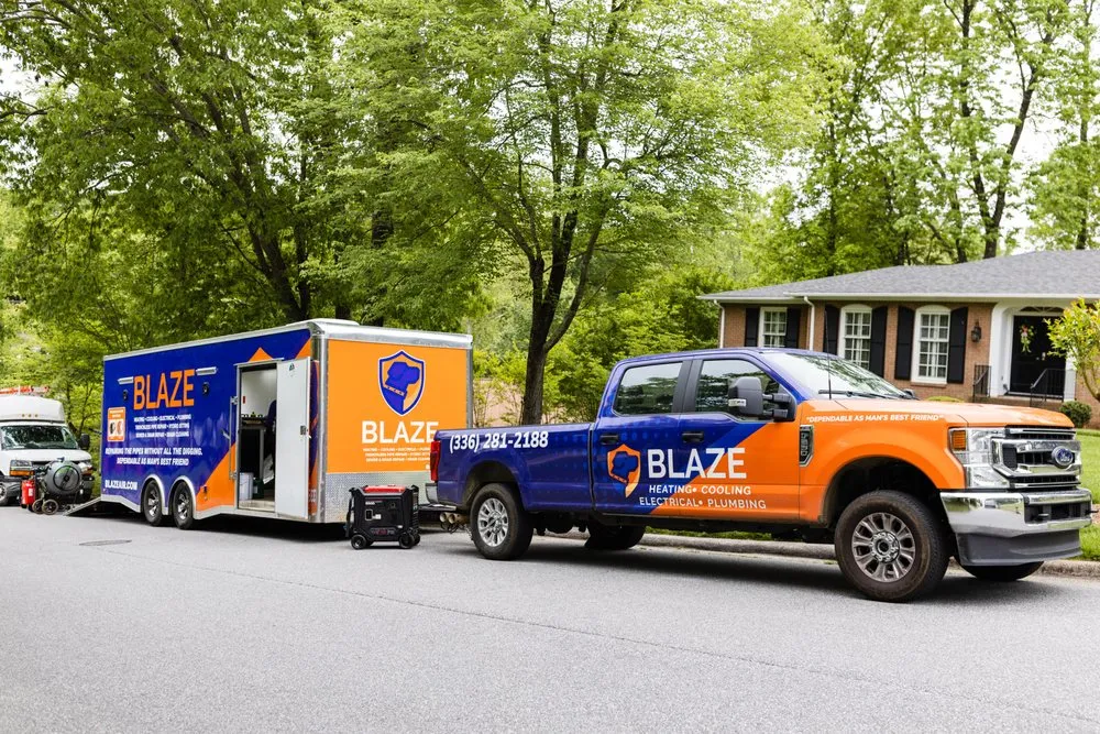 Slide of Blaze Heating, Cooling, Electrical & Plumbing - Triad