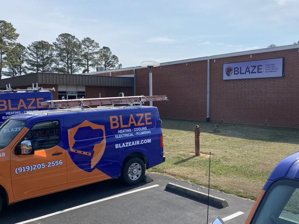 Slide of Blaze Heating Cooling Electrical Plumbing