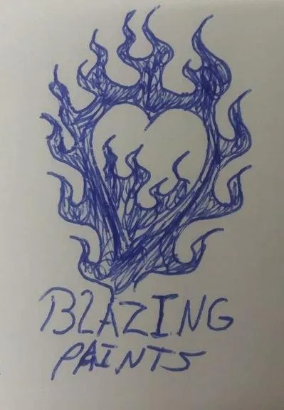 Slide of Blazing Paints