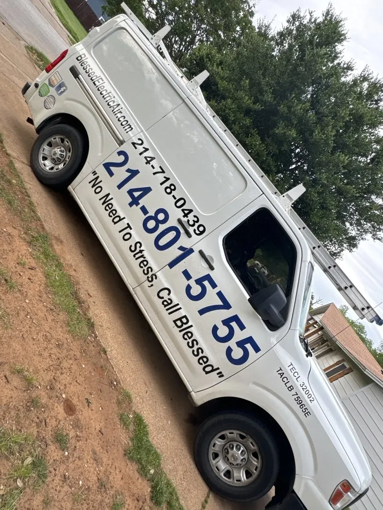 Slide of Blessed Air & Refrigeration Service