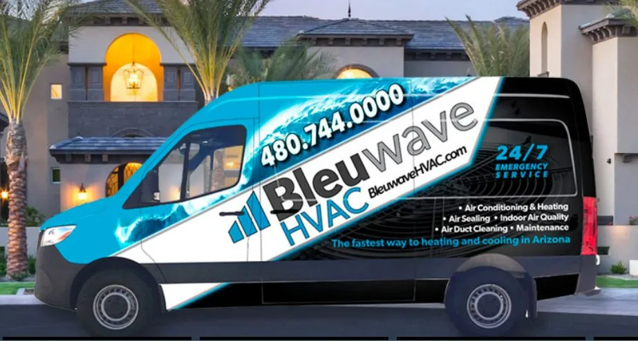 Slide of Bleuwave HVAC