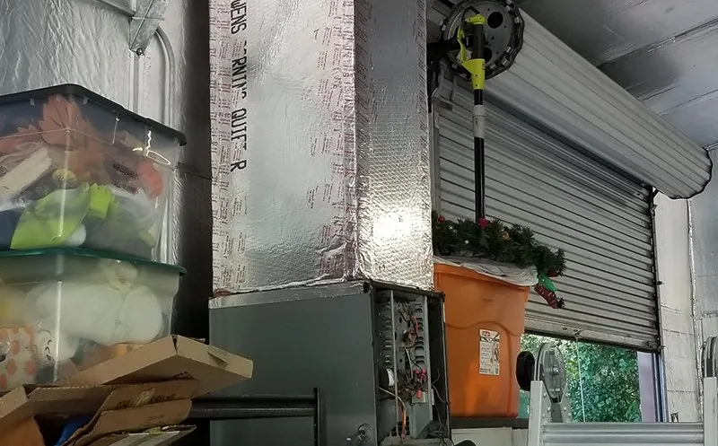 Slide of Blizzard Conditions Air & Heat