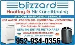 Slide of Blizzard Heating and Air Conditioning
