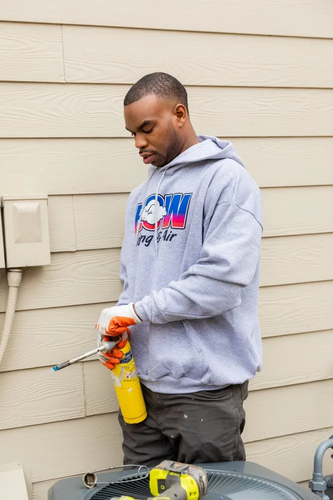 Slide of BLOW Heating & Air