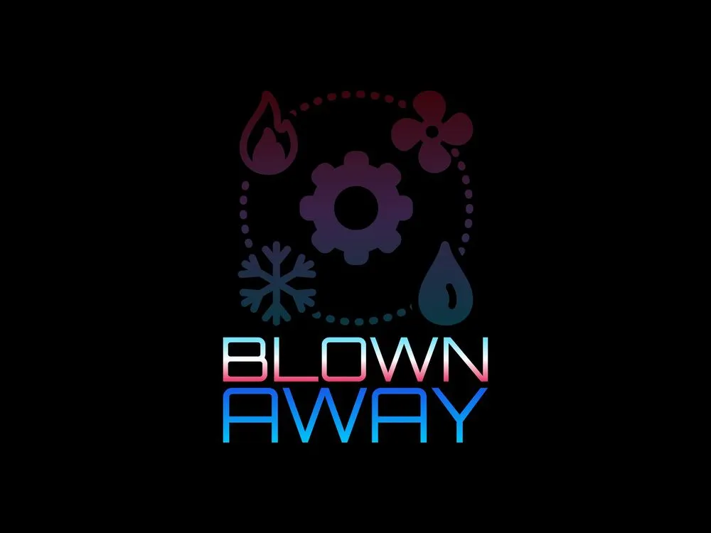 Slide of Blown Away Heating and Cooling