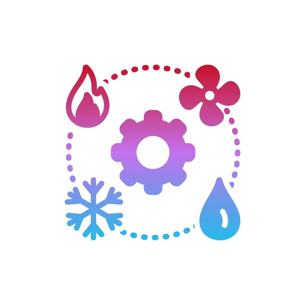 Slide of Blown Away Heating and Cooling