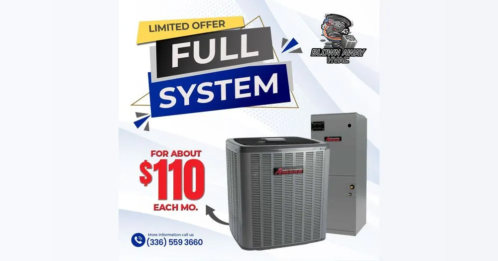 Slide of Blown Away HVAC