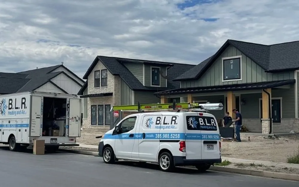 Slide of B.L.R. Heating and Air