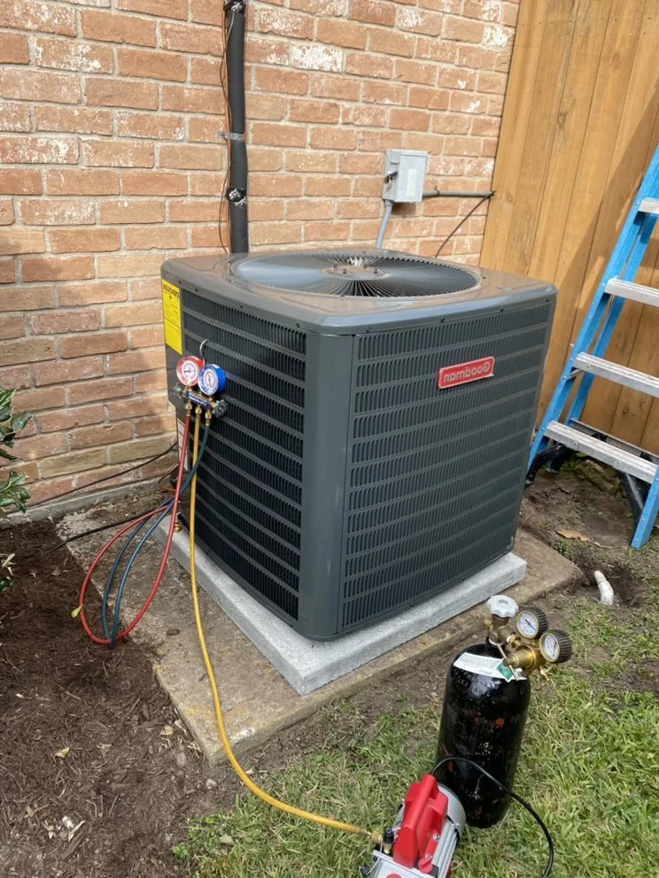 Slide of Blue AC Service