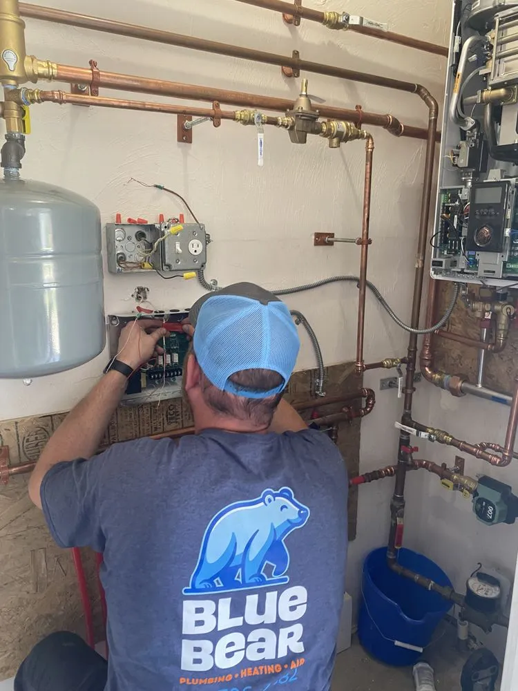 Slide of Blue Bear Plumbing, Heating & Air