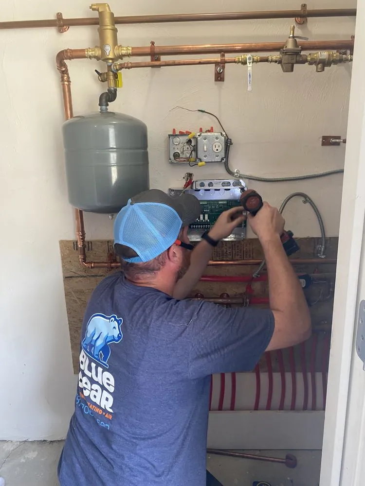 Slide of Blue Bear Plumbing, Heating & Air