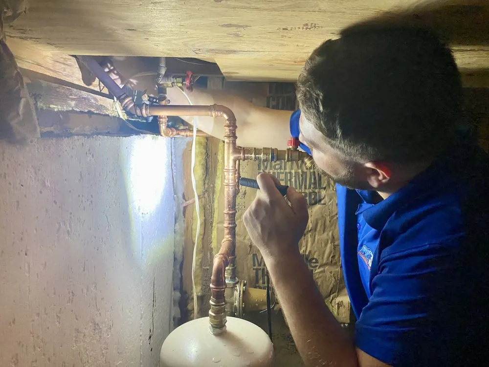 Slide of Blue Bear Plumbing, Heating & Air