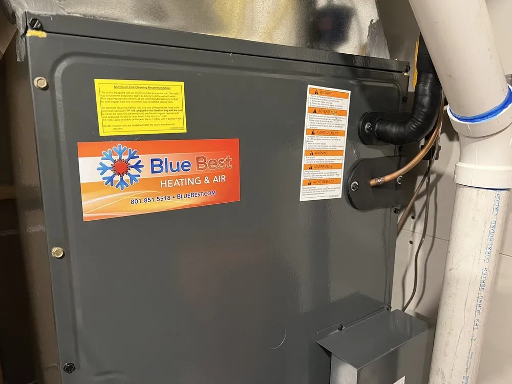 Slide of Blue Best Heating & Air
