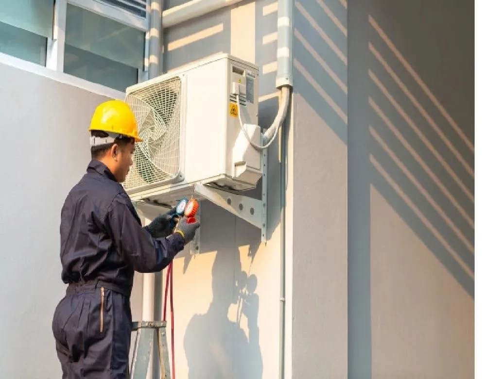 Slide of Blue Cloud AC Repair