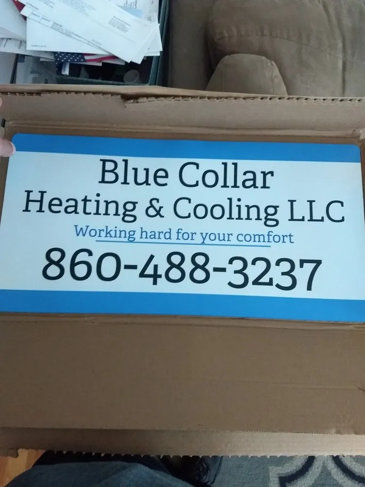 Slide of Blue Collar Heating & Cooling