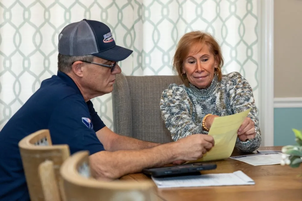 Slide of Blue Collar Heating & Cooling