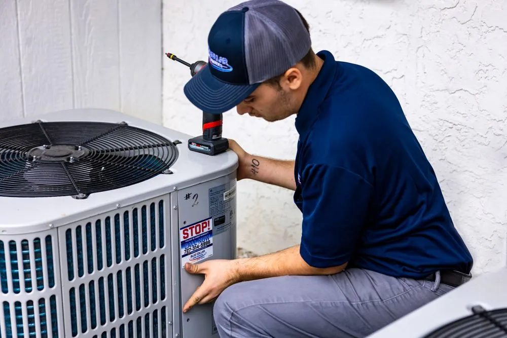 Slide of Blue Collar Heating & Cooling