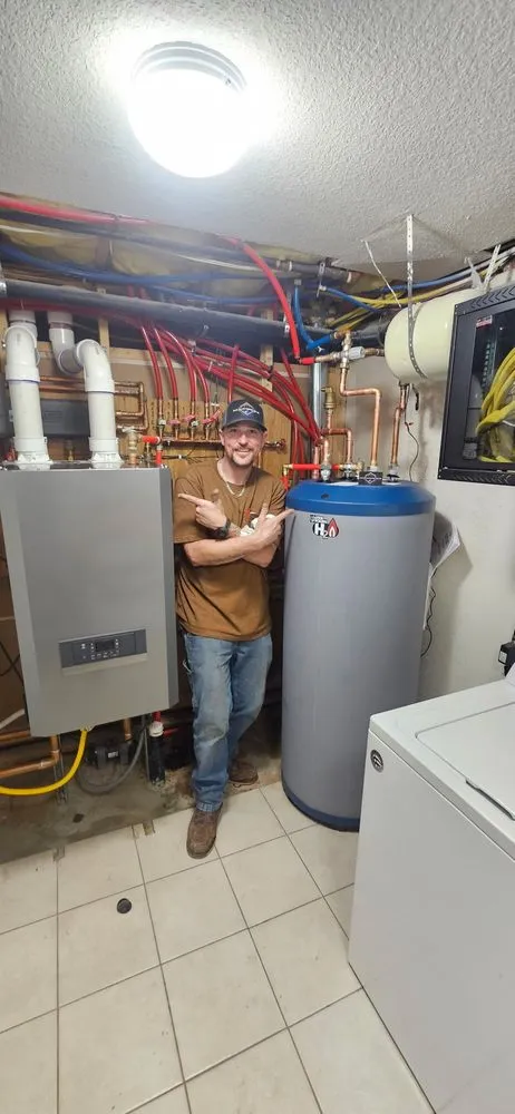 Slide of Blue Collar Heating and Air