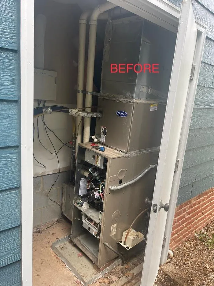 Slide of Blue Collar Heating and Cooling