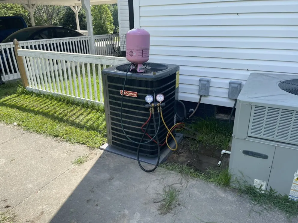 Slide of Blue Collar Heating and Cooling