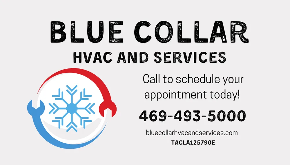 Slide of Blue Collar HVAC and Services