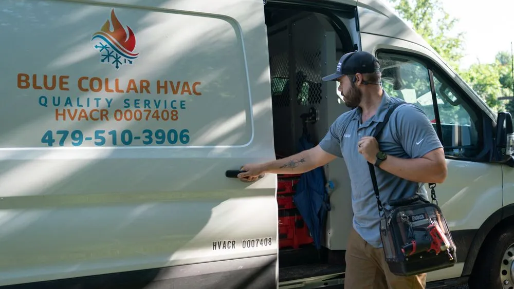 Slide of Blue Collar HVAC