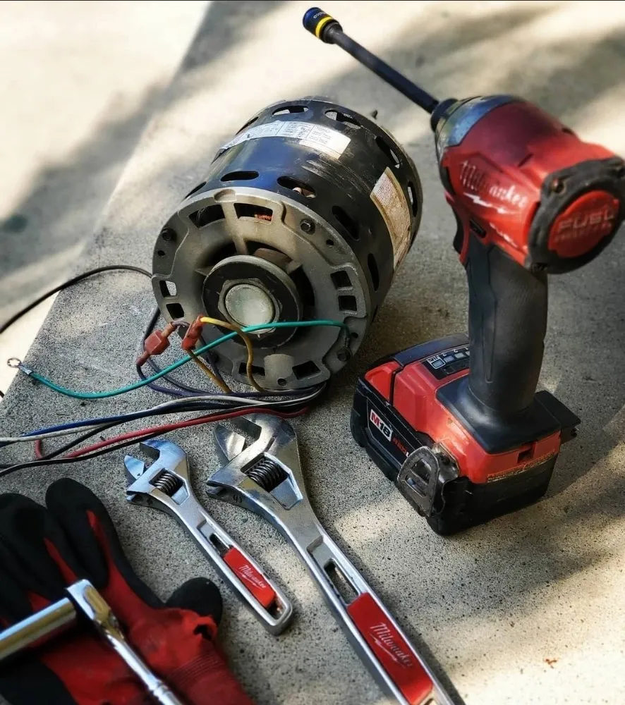 Slide of Blue Crew HVAC