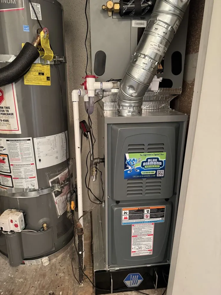 Slide of Blue Diamond Heating and Air