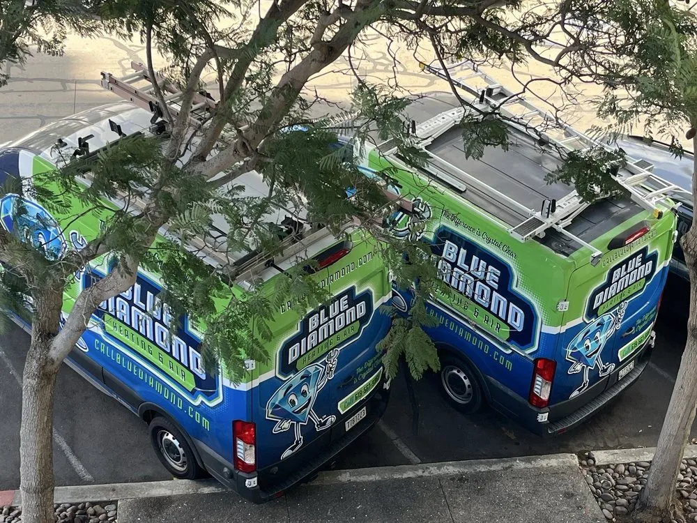 Slide of Blue Diamond Heating and Air