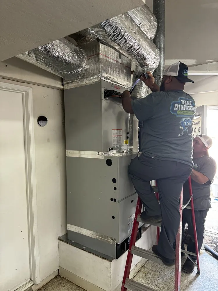 Slide of Blue Diamond Heating and Air