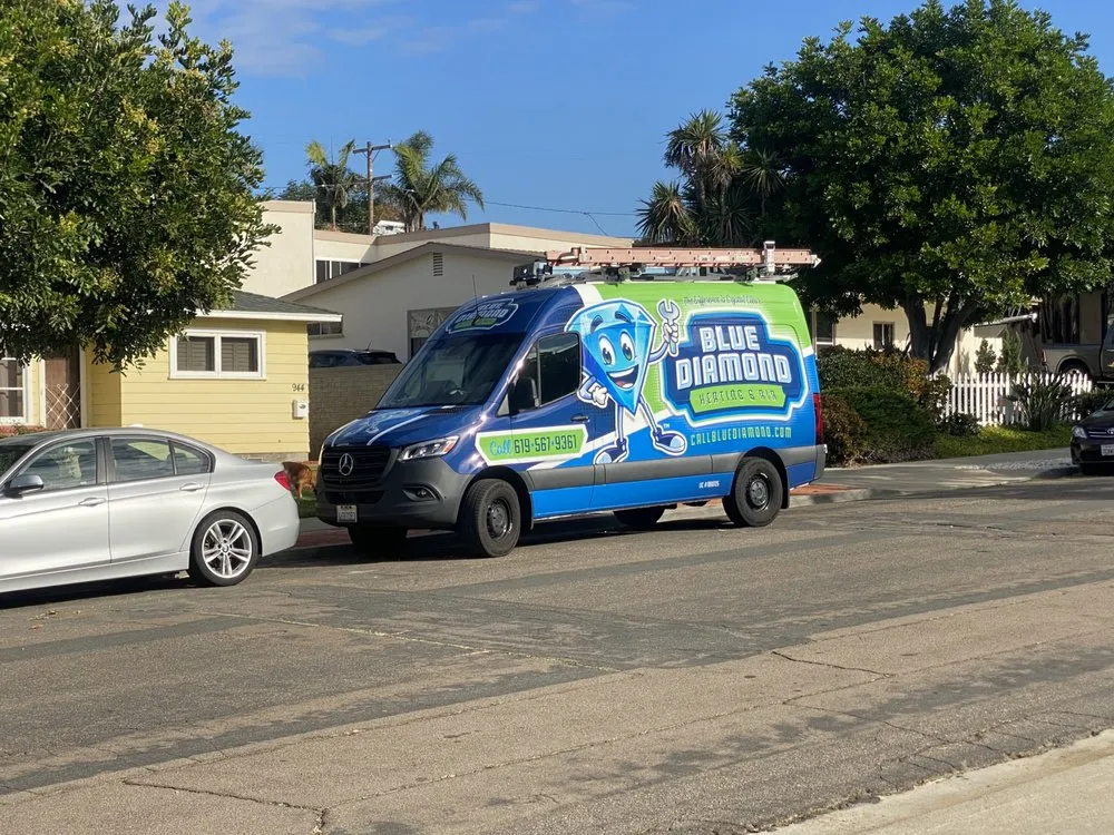 Slide of Blue Diamond Heating and Air