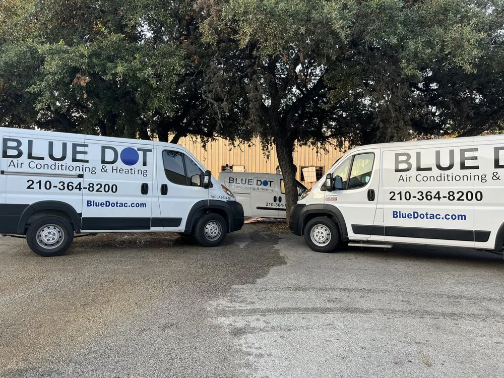 Slide of Blue Dot Air Conditioning & Heating