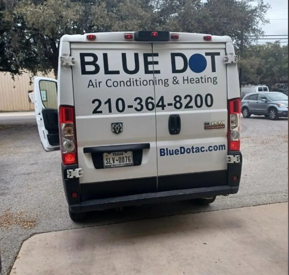 Slide of Blue Dot Air Conditioning & Heating