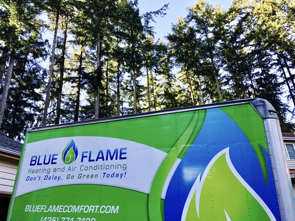 Slide of Blue Flame Heating & Air Conditioning