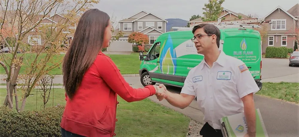 Slide of Blue Flame Heating & Air Conditioning