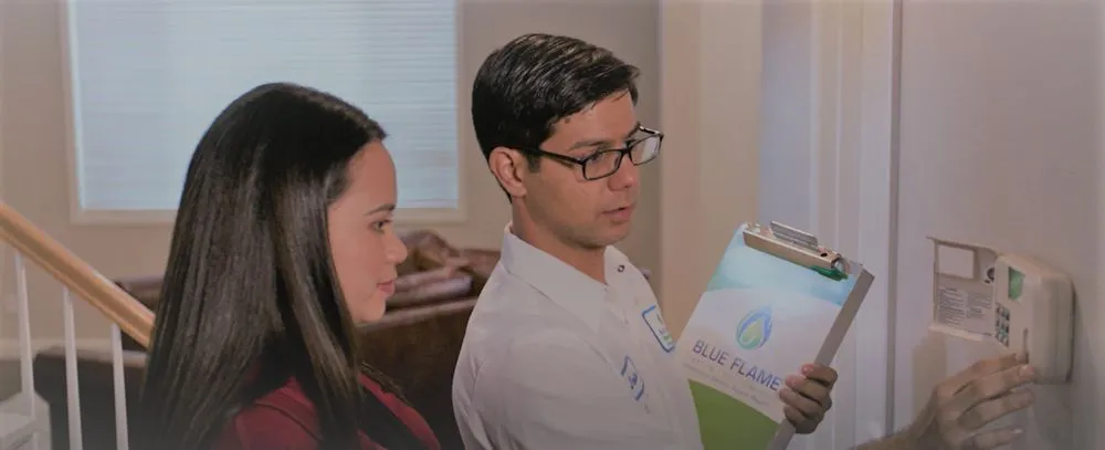 Slide of Blue Flame Heating & Air Conditioning