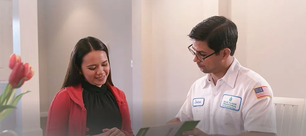 Slide of Blue Flame Heating & Air Conditioning