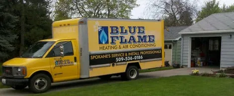 Slide of Blue Flame Heating & Air Conditioning