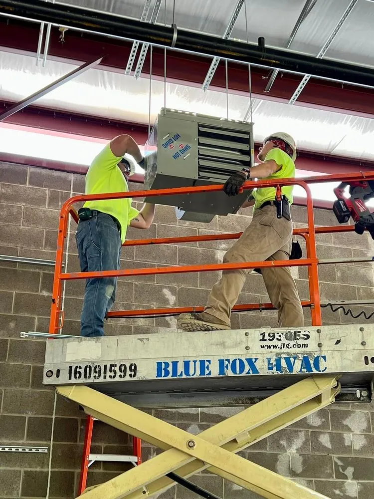 Slide of Blue Fox Heating & Cooling