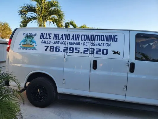 Blue Island Air Conditioning and Refrigeration Logo