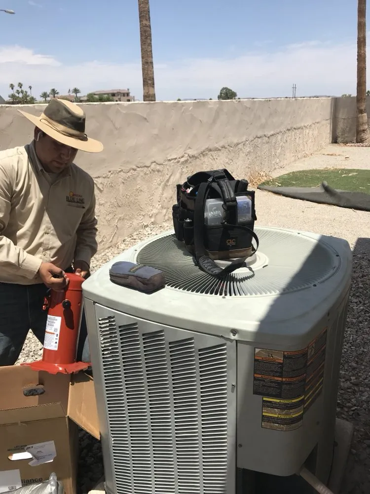 Slide of Blue Line Air Conditioning & Refrigeration