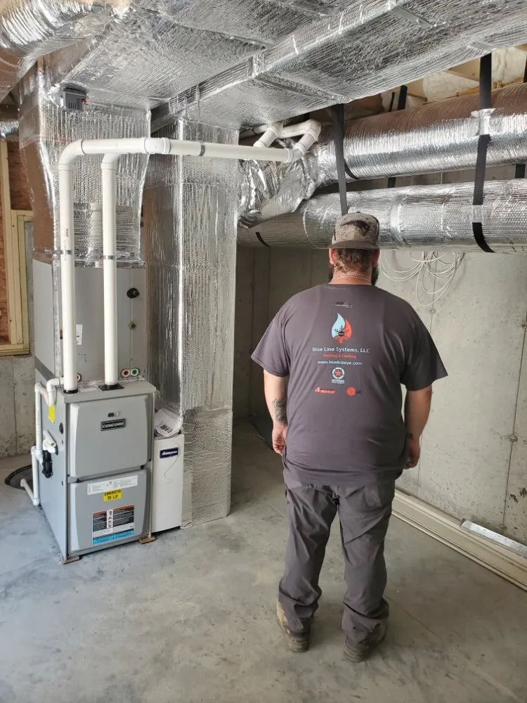 Slide of Blue Line Systems Heating And Cooling