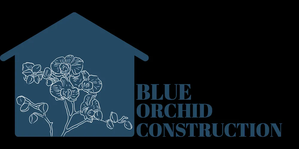 Slide of Blue Orchid Construction