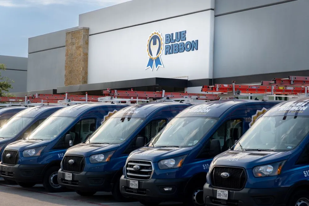 Slide of Blue Ribbon Cooling, Heating, Plumbing, & Electrical