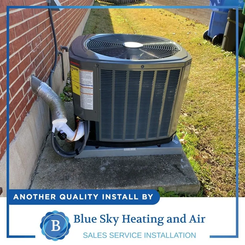 Slide of Blue Sky Heating and Air