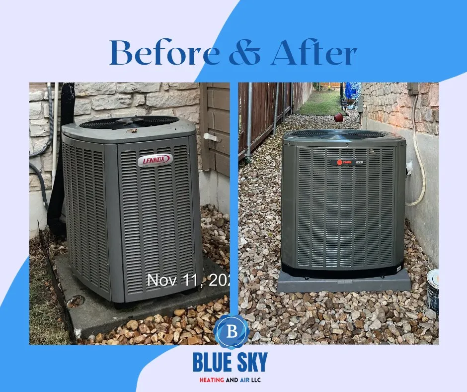 Slide of Blue Sky Heating and Air